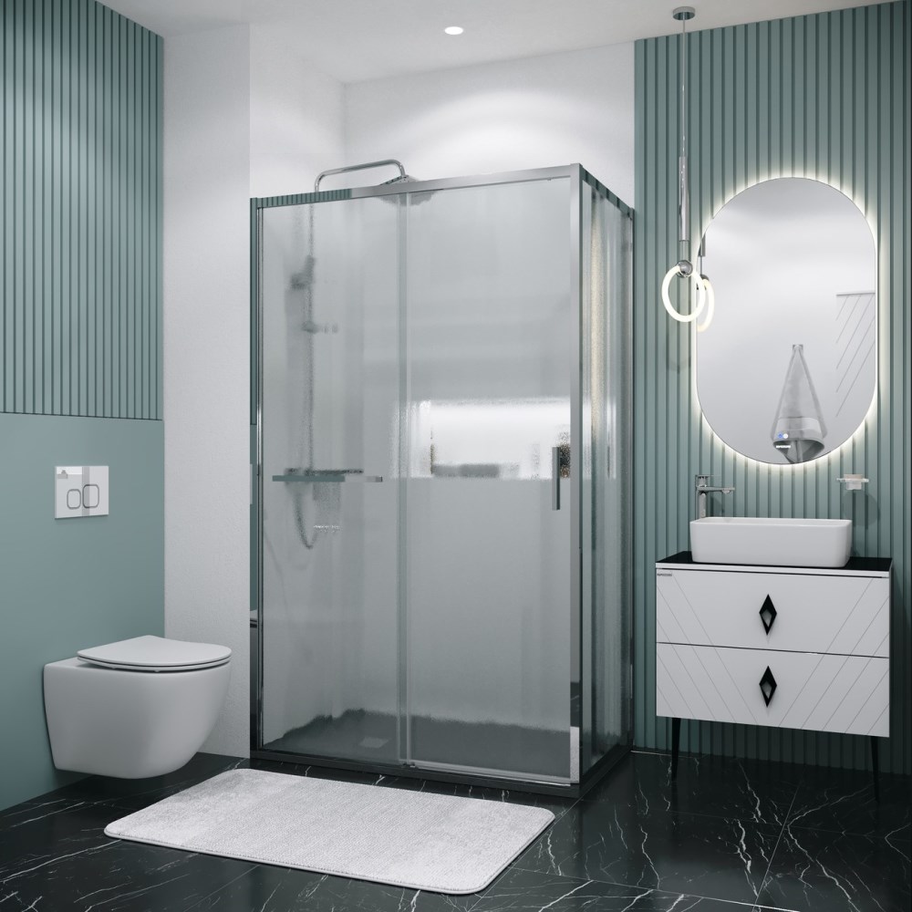 Душевая стенка Grossman Style 70 Хром / Шиншила 200.K33.05.70.10.02 Душевая стенка Grossman Style 70 Хром / Шиншила 200.K33.05.70.10.02 — изображение 2