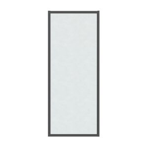 Душевая стенка Grossman Style 100 Черный / Шиншила 200.K33.05.100.21.02