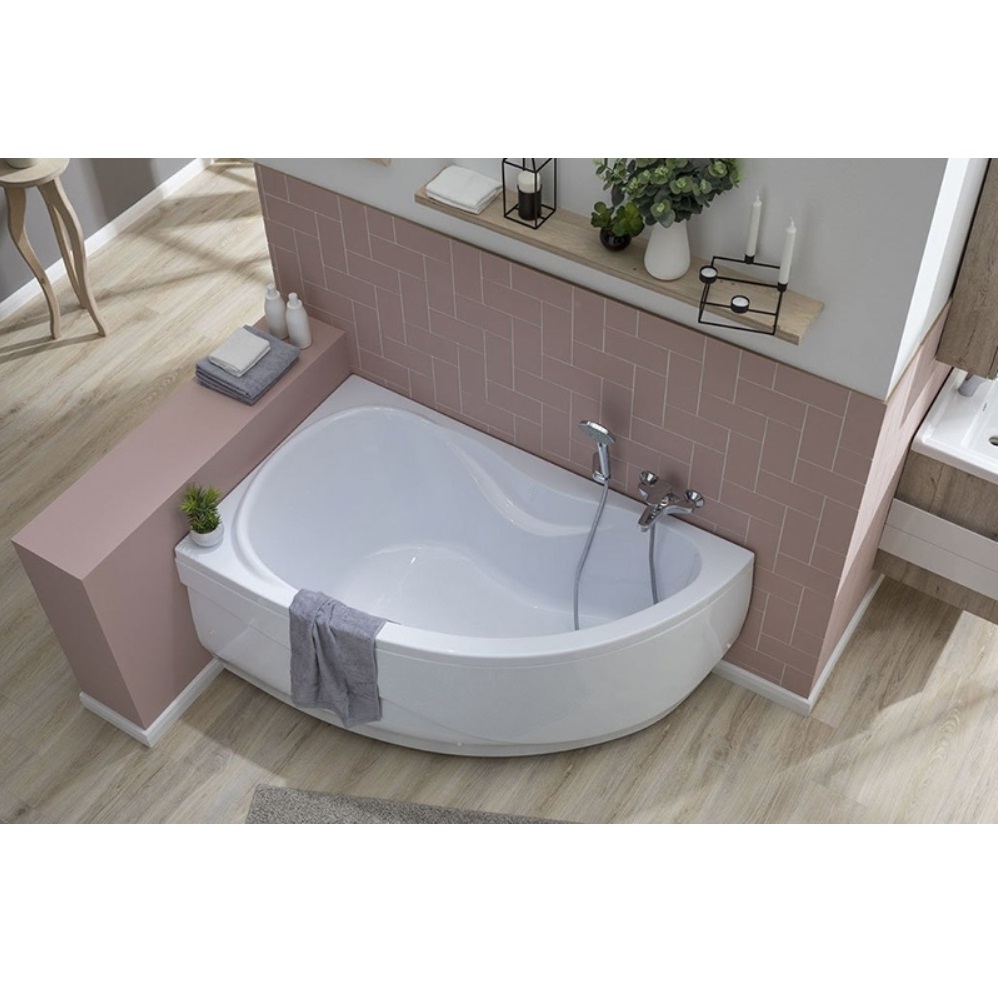 Ванна акриловая Aquanet Maldiva 150х90 левая Белый 204001 Ванна акриловая Aquanet Maldiva 150х90 левая Белый 204001 — изображение 4