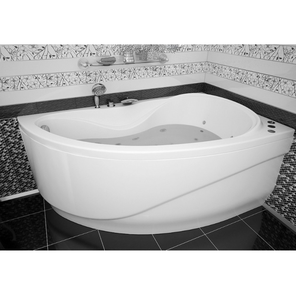 Ванна акриловая Aquanet Maldiva 150х90 правая Белый 204002 Ванна акриловая Aquanet Maldiva 150х90 правая Белый 204002 — изображение 3
