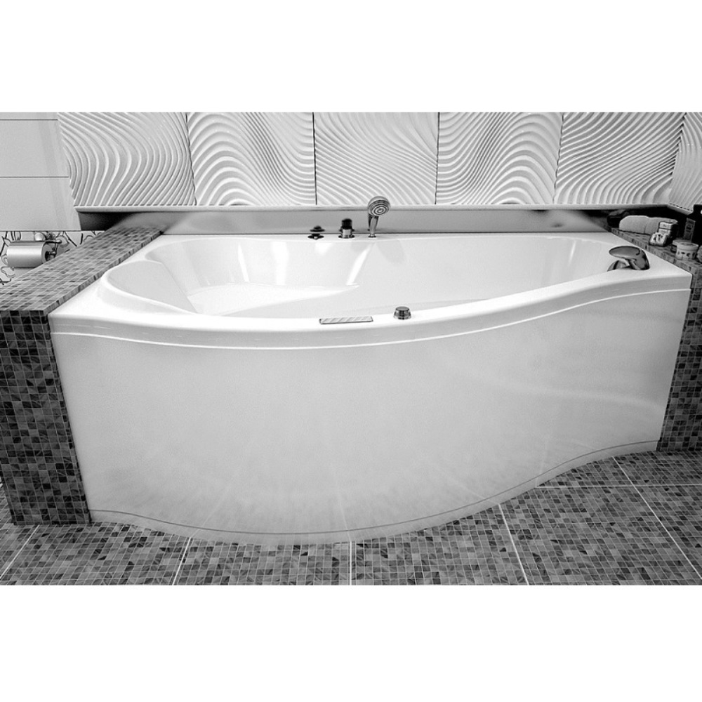 Ванна акриловая Aquanet Palma 170х100 левая Белый 204022 Ванна акриловая Aquanet Palma 170х100 левая Белый 204022 — изображение 2