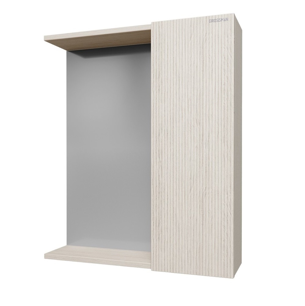 Шкаф зеркальный Grossman Юнит 60 Кадена лайт 206011 Шкаф зеркальный Grossman Юнит 60 Кадена лайт 206011