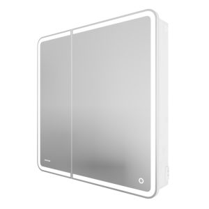 Шкаф зеркальный Grossman Адель 70 правый с LED подсветкой Белый 207004