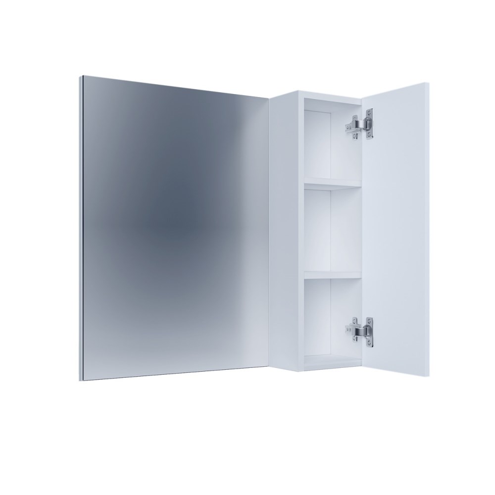 Шкаф зеркальный Grossman Нео 70 Белый глянцевый 207023 Шкаф зеркальный Grossman Нео 70 Белый глянцевый 207023 — изображение 2