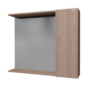 Шкаф зеркальный Grossman Юнит 80 Кадена вуд 208011 Шкаф зеркальный Grossman Юнит 80 Кадена вуд 208011
