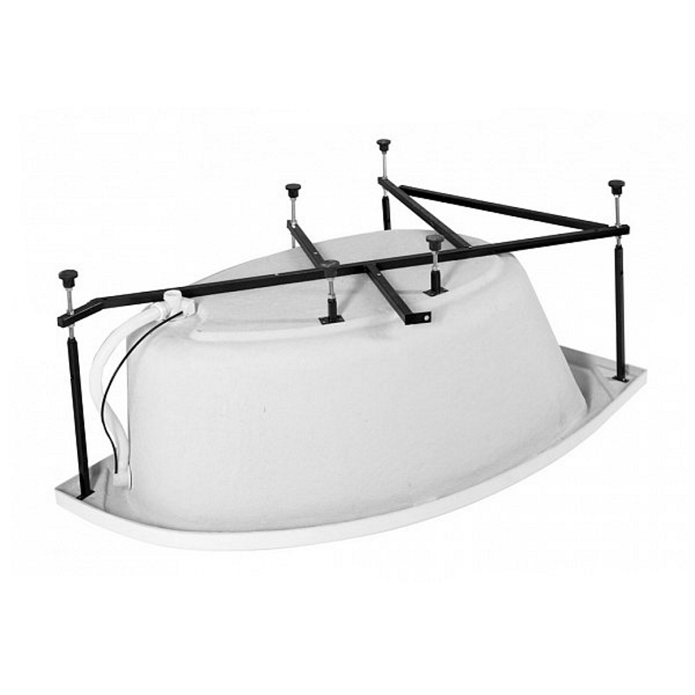 Каркас Aquanet Mayorca 150х100 Черный 242134 Каркас Aquanet Mayorca 150х100 Черный 242134