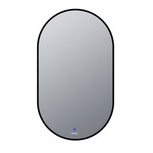 Зеркало Grossman Nero 60 LED с сенсорным выключателем Черный матовый 24601002