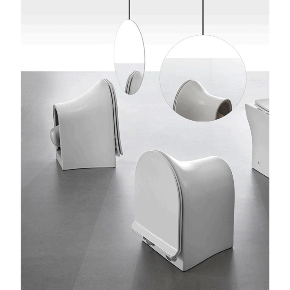 Унитаз подвесной Cerutti SPA Белый глянцевый 2615E Унитаз подвесной Cerutti SPA Белый глянцевый 2615E — изображение 2