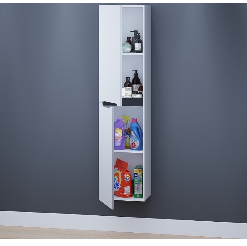 Пенал подвесной Uperwood Tanos 33 Белый / Графит 29102022511 Пенал подвесной Uperwood Tanos 33 Белый / Графит 29102022511 — изображение 2