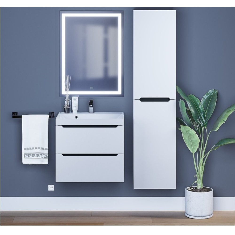 Пенал подвесной Uperwood Tanos 33 Белый / Графит 29102022511 Пенал подвесной Uperwood Tanos 33 Белый / Графит 29102022511 — изображение 3