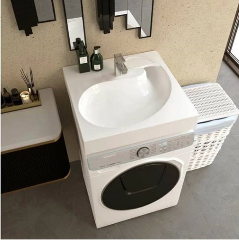 Раковина над стиральной машиной Uperwood Comforty 60 Белый 291021038 Раковина над стиральной машиной Uperwood Comforty 60 Белый 291021038 — изображение 2