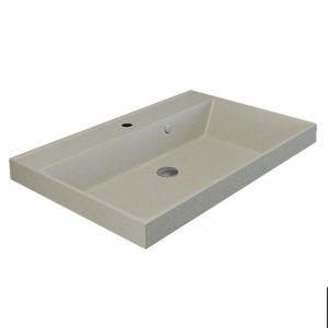 Раковина на мебель Uperwood Classic Quartz 80 Бежевый матовый 291030024