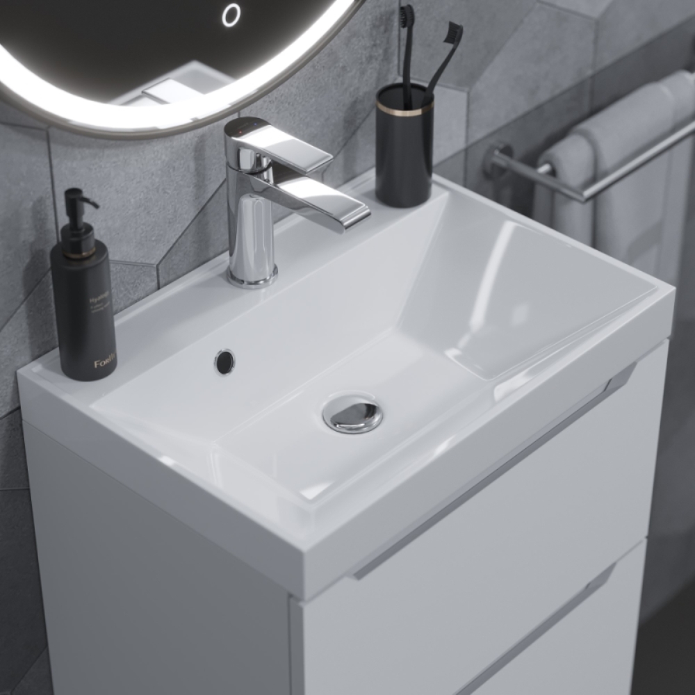 Раковина на мебель Uperwood Classic 49,7 Белый глянцевый 2911020335 Раковина на мебель Uperwood Classic 49,7 Белый глянцевый 2911020335 — изображение 3