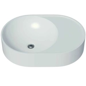 Раковина накладная Uperwood Luna 48,5 Белый глянцевый 2911020343