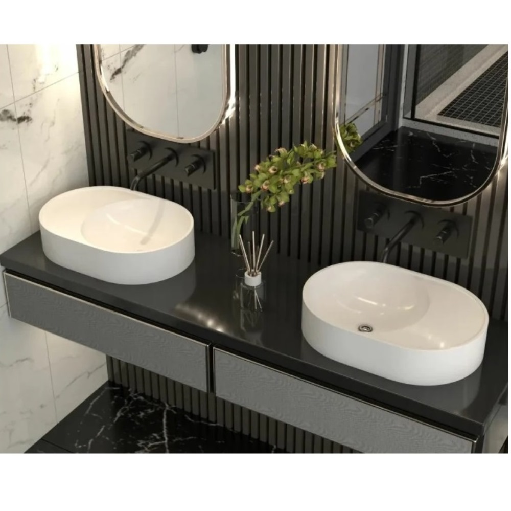 Раковина накладная Uperwood Luna 48,5 Белый глянцевый 2911020343 Раковина накладная Uperwood Luna 48,5 Белый глянцевый 2911020343 — изображение 3