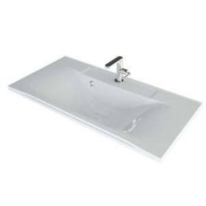 Раковина на мебель Uperwood Elen 99,4 Белый глянцевый 291120427