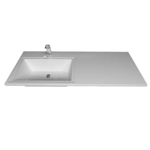 Раковина над стиральной машиной Uperwood Марсал 120 левая Белый глянцевый 291121410 Раковина над стиральной машиной Uperwood Марсал 120 левая Белый глянцевый 291121410