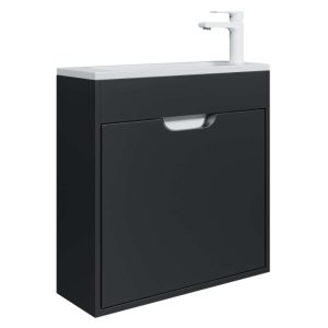 Тумба подвесная Uperwood Modul 60 правая Черный матовый 2930205364