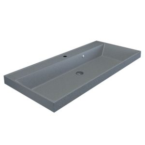 Раковина на мебель Uperwood Classic Quartz 100 Серый матовый 293020638