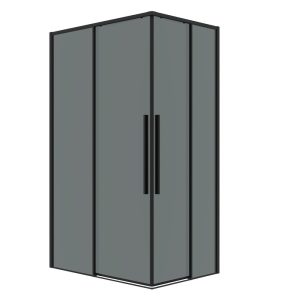 Душевой уголок Grossman Galaxy 90х70 Черный / Тонированное 300.K33.01.9070.21.10