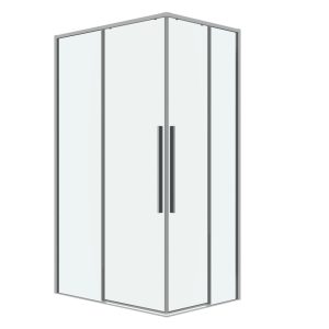 Душевой уголок Grossman Galaxy 90х80 Хром / Прозрачное 300.K33.01.9080.10.00