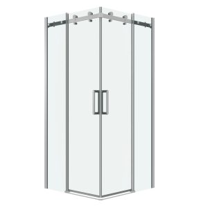 Душевой уголок Grossman Classic 80х80 Хром / Прозрачное 300.K33.04.8080.10.00