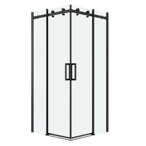 Душевой уголок Grossman Classic 80х80 Черный / Прозрачное 300.K33.04.8080.21.00