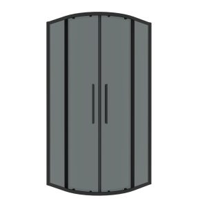 Душевой уголок Grossman Cosmo 80х80 Черный / Тонированное 301.K33.02.8080.21.10