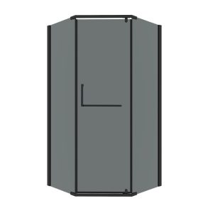 Душевой уголок Grossman Pragma 90х90 Черный / Тонированное 302.K33.03.9090.21.10