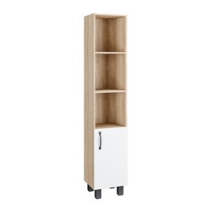 Пенал напольный Grossman Флай 30 Дуб сонома / Белый 303001