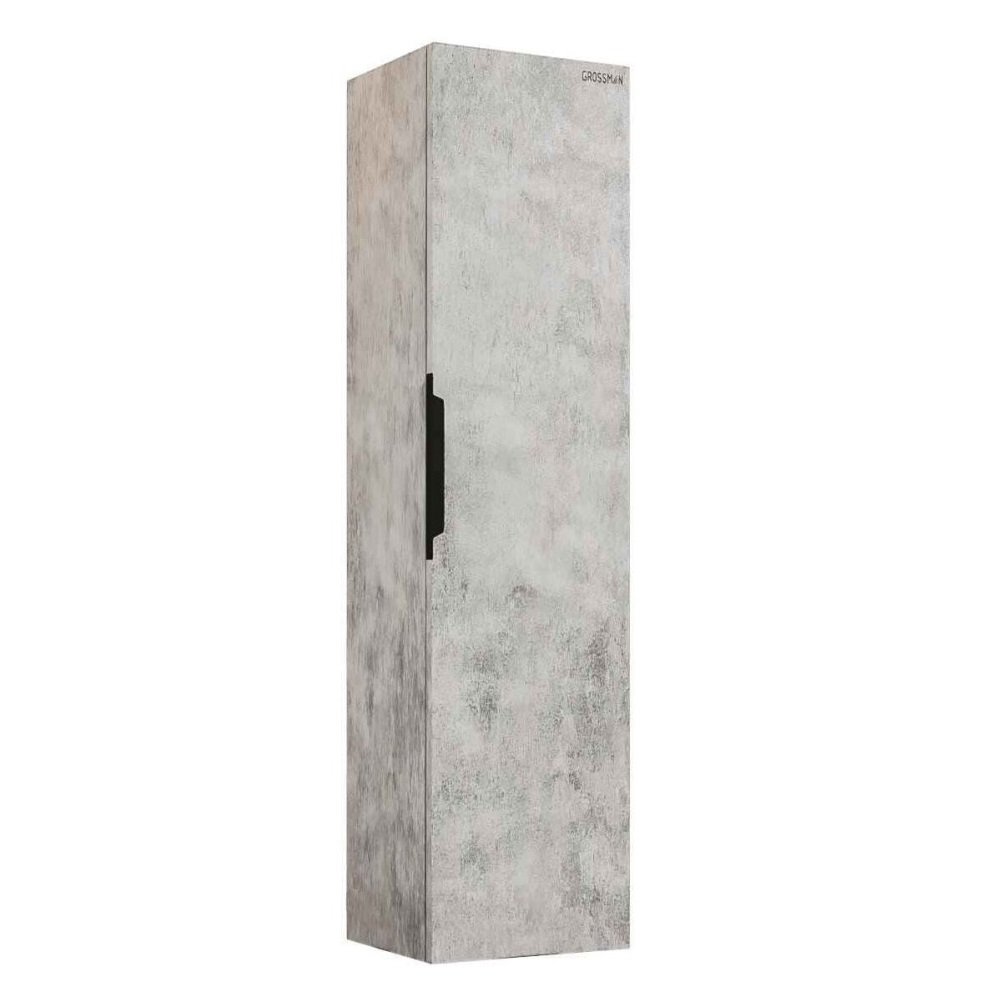 Пенал подвесной Grossman Кросс 30 Бетон 303006 Пенал подвесной Grossman Кросс 30 Бетон 303006