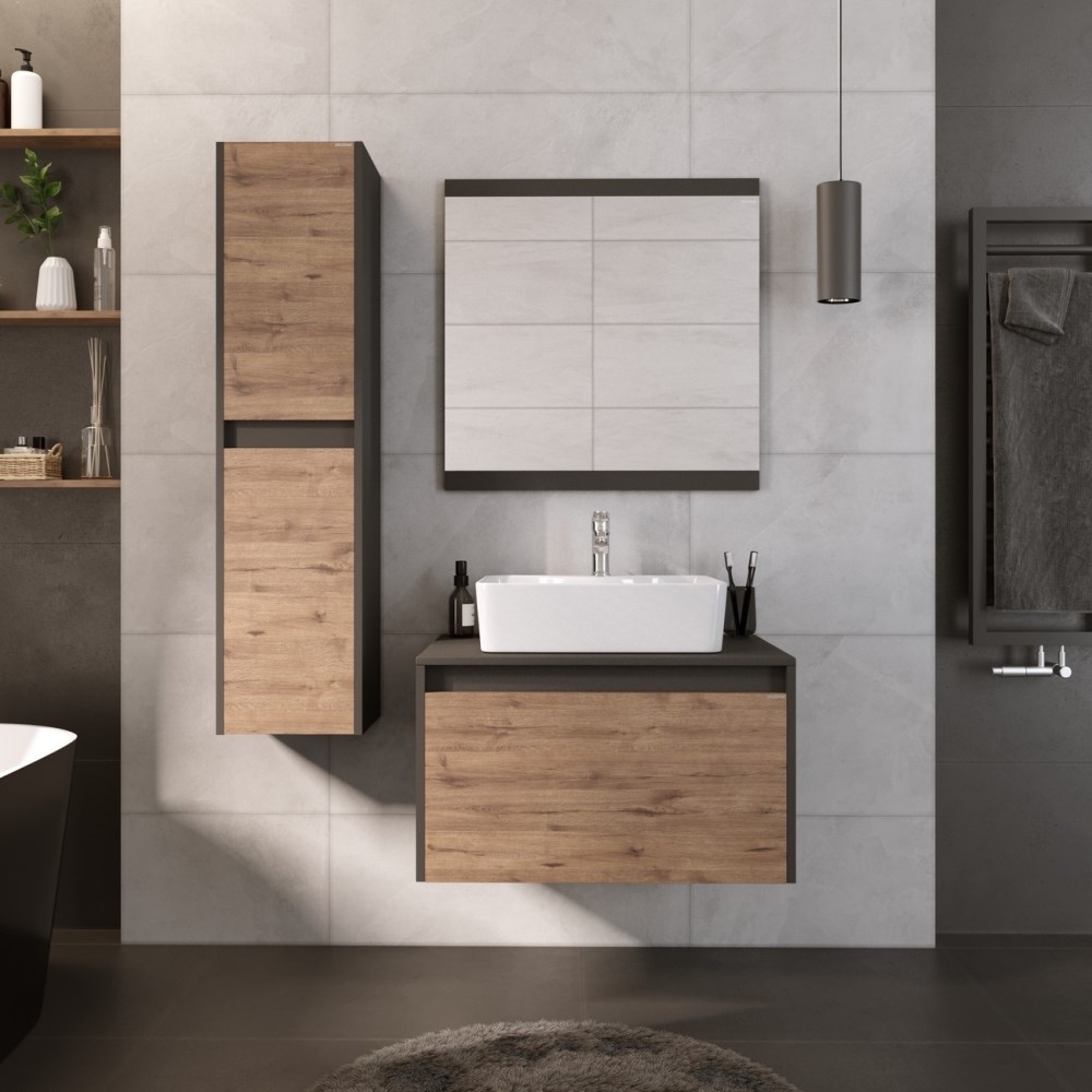 Пенал подвесной Grossman Смарт 30 Веллигтон / Графит 303011 Пенал подвесной Grossman Смарт 30 Веллигтон / Графит 303011 — изображение 2