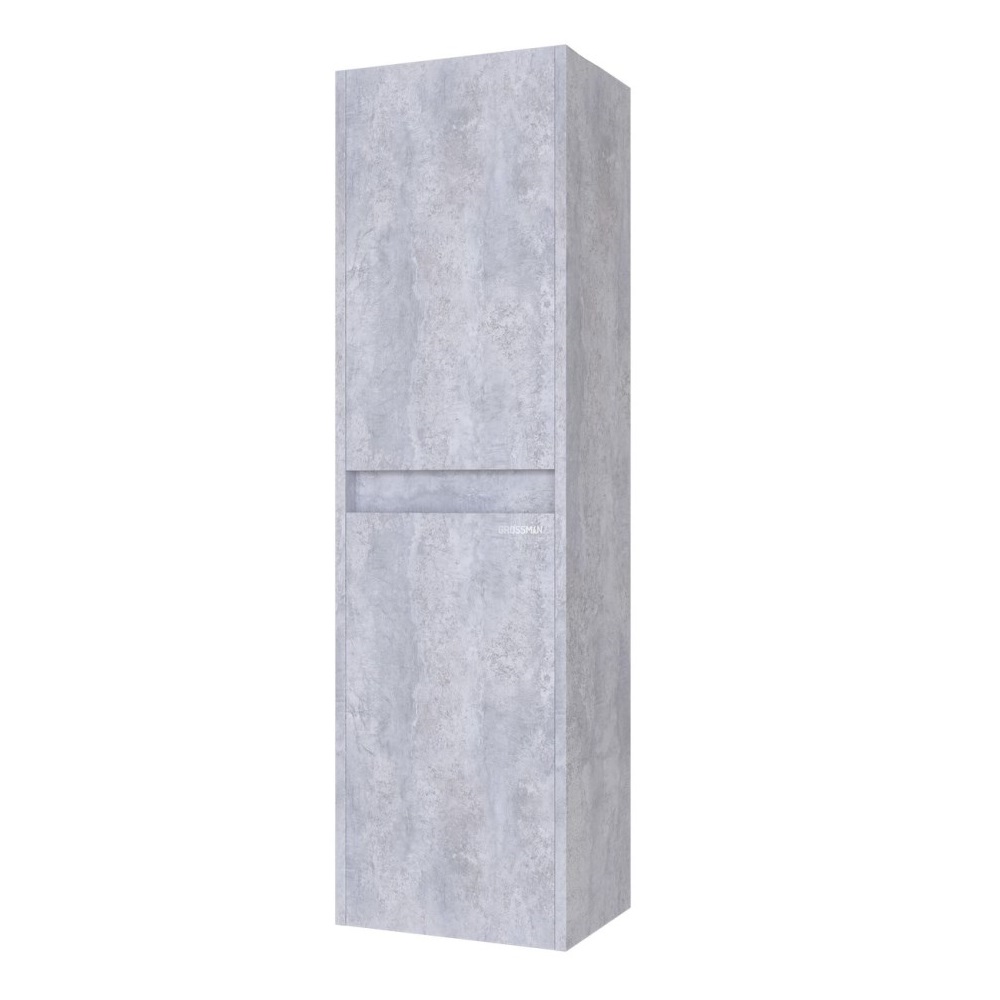 Пенал подвесной Grossman Эдванс 35 Цемент светлый 303504 Пенал подвесной Grossman Эдванс 35 Цемент светлый 303504