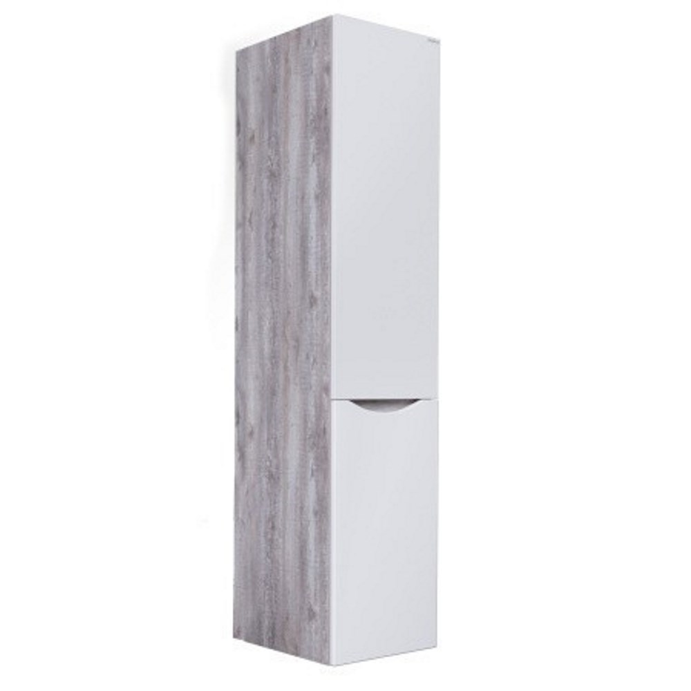 Пенал подвесной Grossman Талис 35 с бельевой корзиной Бетон пайн / Белый глянцевый 303508 Пенал подвесной Grossman Талис 35 с бельевой корзиной Бетон пайн / Белый глянцевый 303508