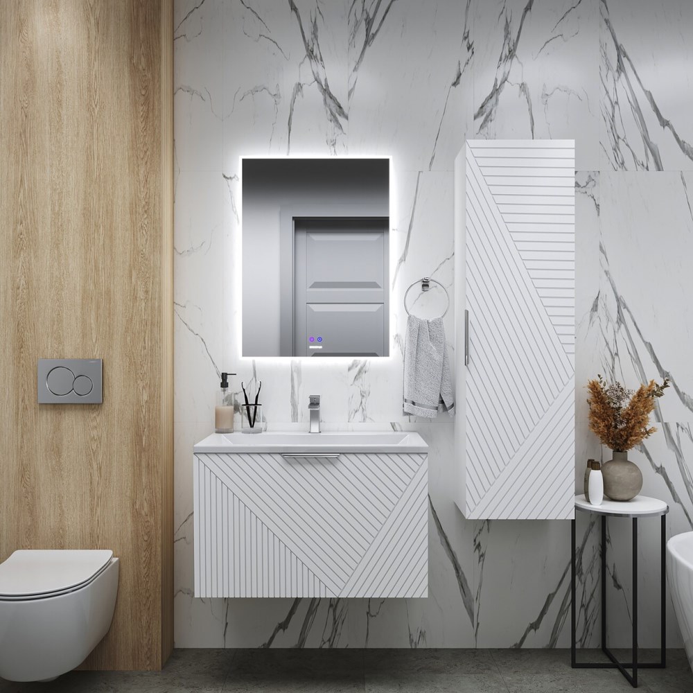 Пенал подвесной Grossman Блисс 37 Белый матовый 303548 Пенал подвесной Grossman Блисс 37 Белый матовый 303548 — изображение 3