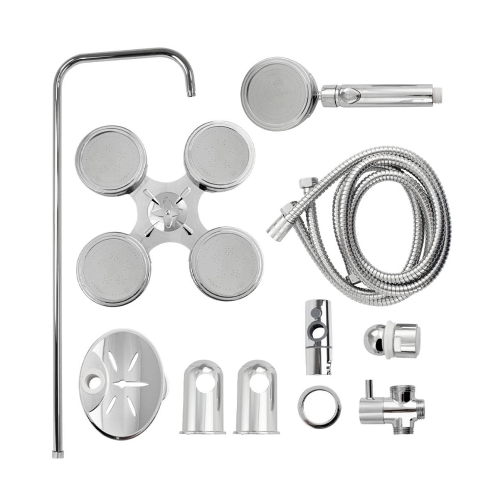 Душевая стойка Санакс Mak Хром глянцевый 3059 Душевая стойка Санакс Mak Хром глянцевый 3059 — изображение 2