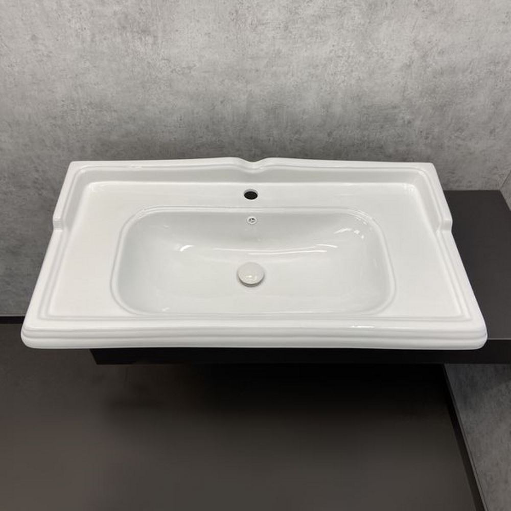 Раковина на мебель Comforty 101,5 Белый глянцевый 3310 Раковина на мебель Comforty 101,5 Белый глянцевый 3310 — изображение 2