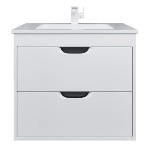 Тумба подвесная Uperwood Modul 62 с раковиной Белый / Графит 3930205581