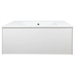 Тумба подвесная Uperwood Parma Premium 86 с раковиной Белый матовый 39330205466