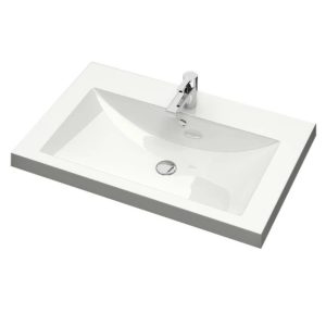 Раковина на мебель Uperwood Eva 57,5 Белый глянцевый 4548340002