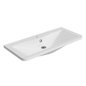 Раковина на мебель Madera Адель 100 Белый глянцевый 4627173210263