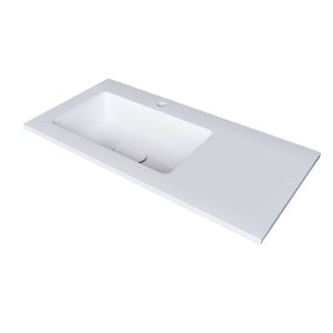 Раковина на мебель Grossman Модуль 80 левый Белый глянцевый 4627173210799