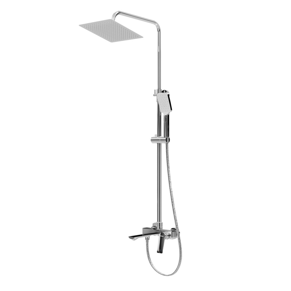 Душевая система Grossman Cosmo с изливом Хром глянцевый 500.K35.02.100 Душевая система Grossman Cosmo с изливом Хром глянцевый 500.K35.02.100