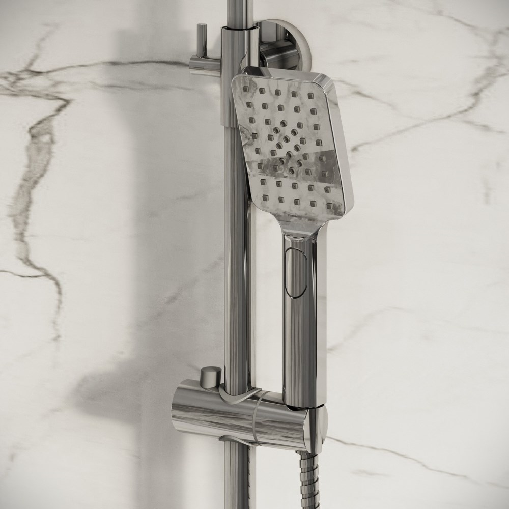 Душевая система Grossman Cosmo с изливом Хром глянцевый 500.K35.02.100 Душевая система Grossman Cosmo с изливом Хром глянцевый 500.K35.02.100 — изображение 4