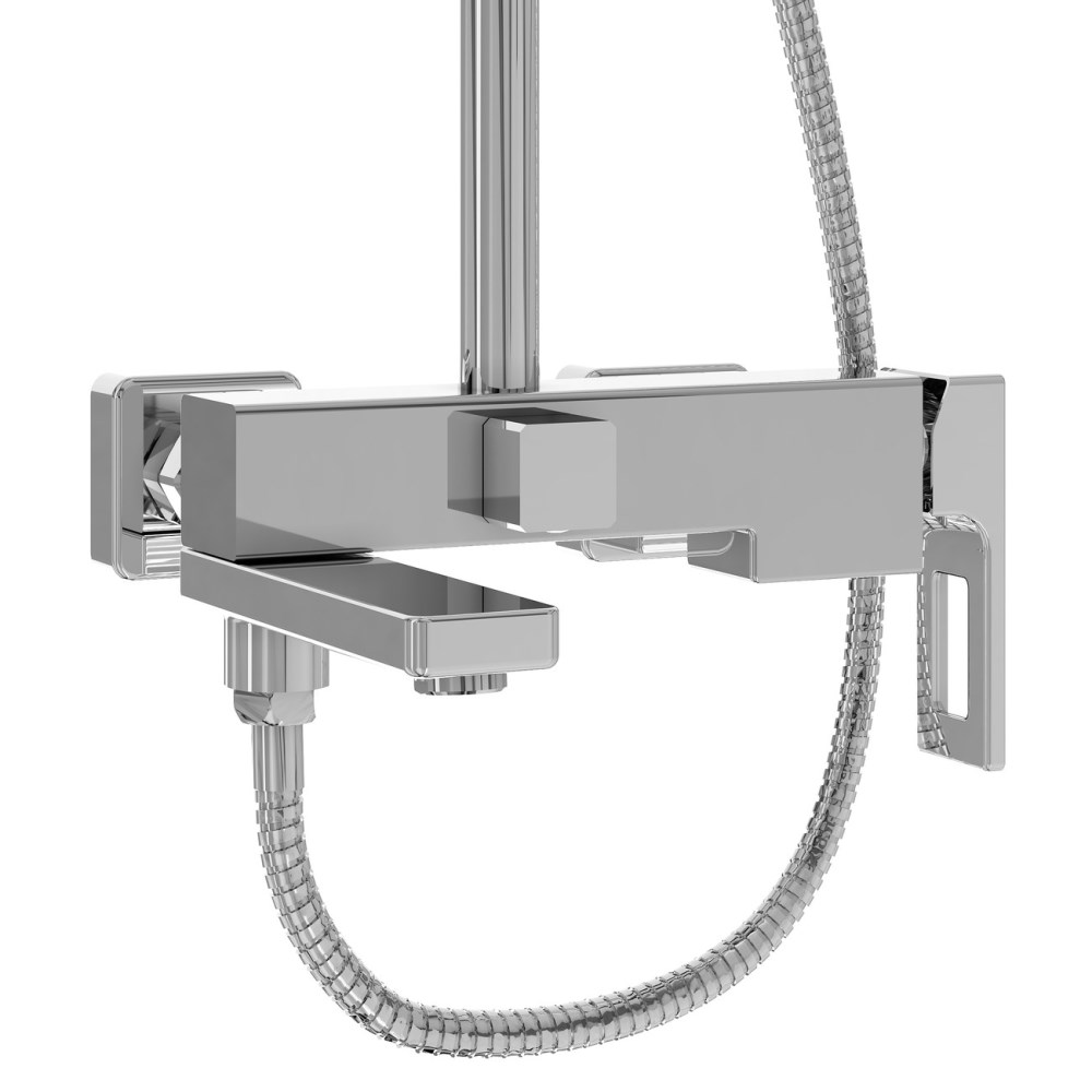 Душевая система Grossman Pragma с изливом Хром глянцевый 500.K35.03.100 Душевая система Grossman Pragma с изливом Хром глянцевый 500.K35.03.100 — изображение 4