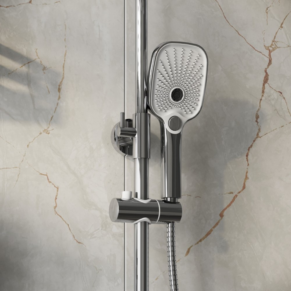 Душевая система Grossman Advans с изливом Хром глянцевый 500.K35.09.100 Душевая система Grossman Advans с изливом Хром глянцевый 500.K35.09.100 — изображение 3