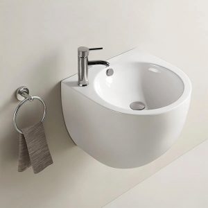 Раковина подвесная Comforty 49 Белый глянцевый 500F Раковина подвесная Comforty 49 Белый глянцевый 500F