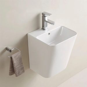 Раковина подвесная Comforty 38 Белый глянцевый 500Q Раковина подвесная Comforty 38 Белый глянцевый 500Q