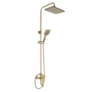 Душевая система Санакс с изливом Бронза 5075
