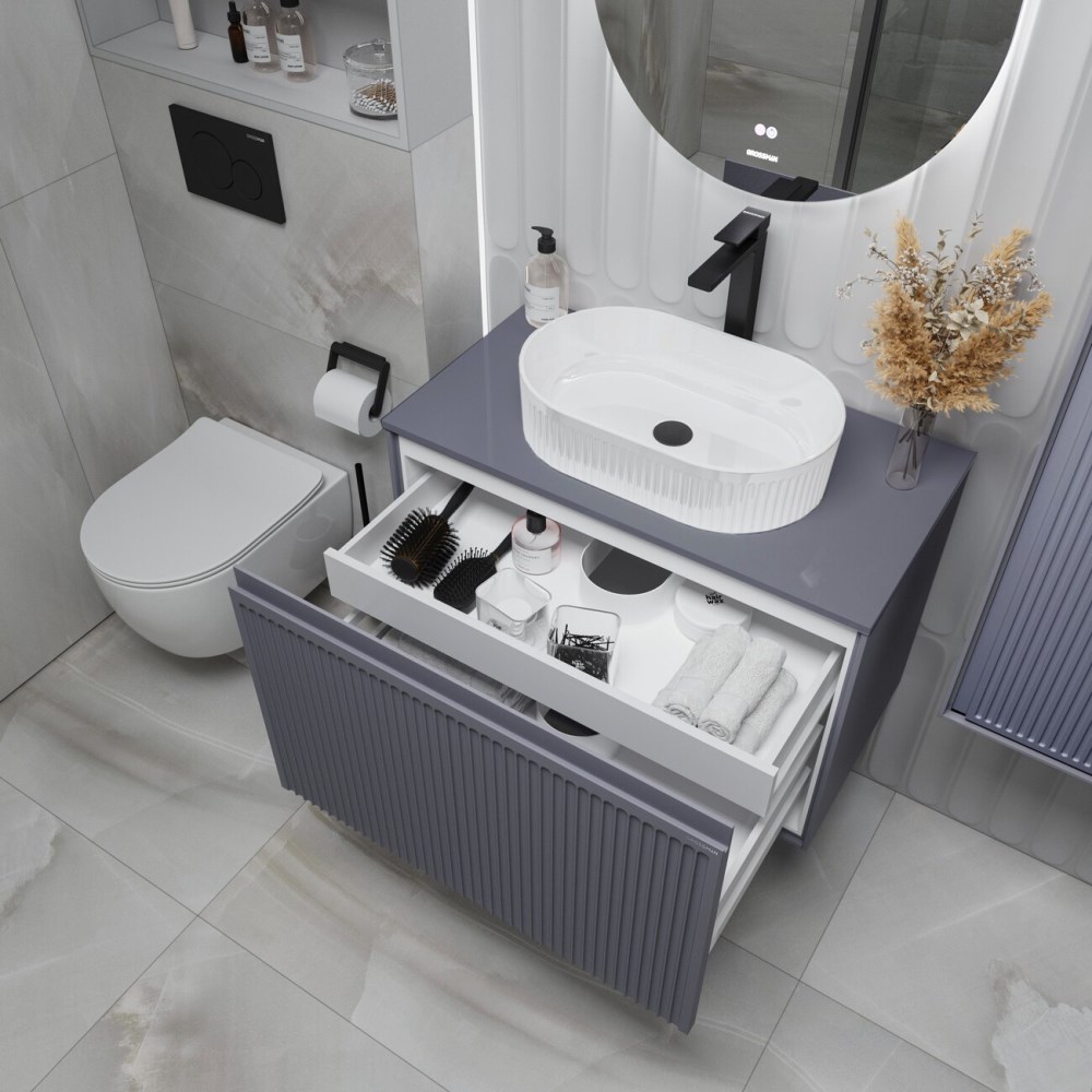 Столешница Grossman Кристалл 80 Графит 508056 Столешница Grossman Кристалл 80 Графит 508056 — изображение 3